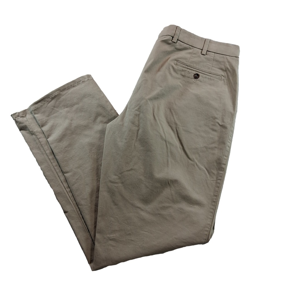 Ballin Chino Pants Mens 40 x 34 True Khaki Relaxed Fit Cotton Stretch M7937W308